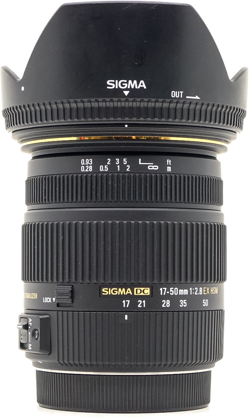 Sigma 17-50mm f/2.8 EX DC OS HSM Canon EF-S Fit (Condition: Excellent)