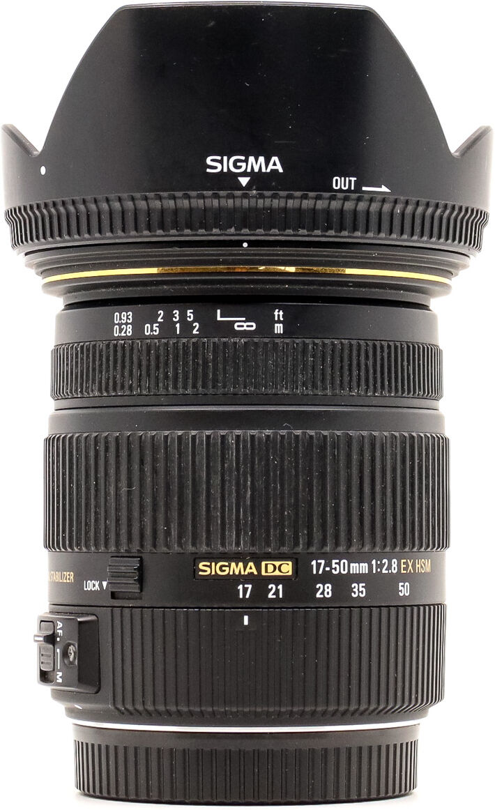 Sigma 17-50mm f/2.8 EX DC OS HSM Canon EF-S Fit (Condition: Good)