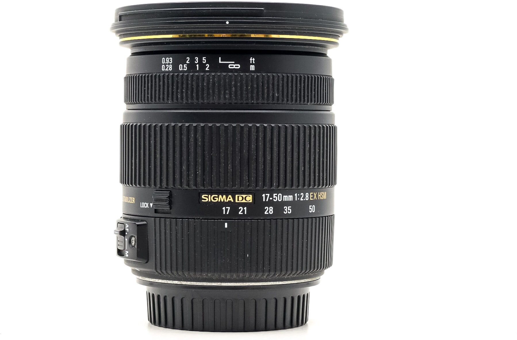 Sigma 17-50mm f/2.8 EX DC OS HSM Canon EF-S Fit (Condition: Good)