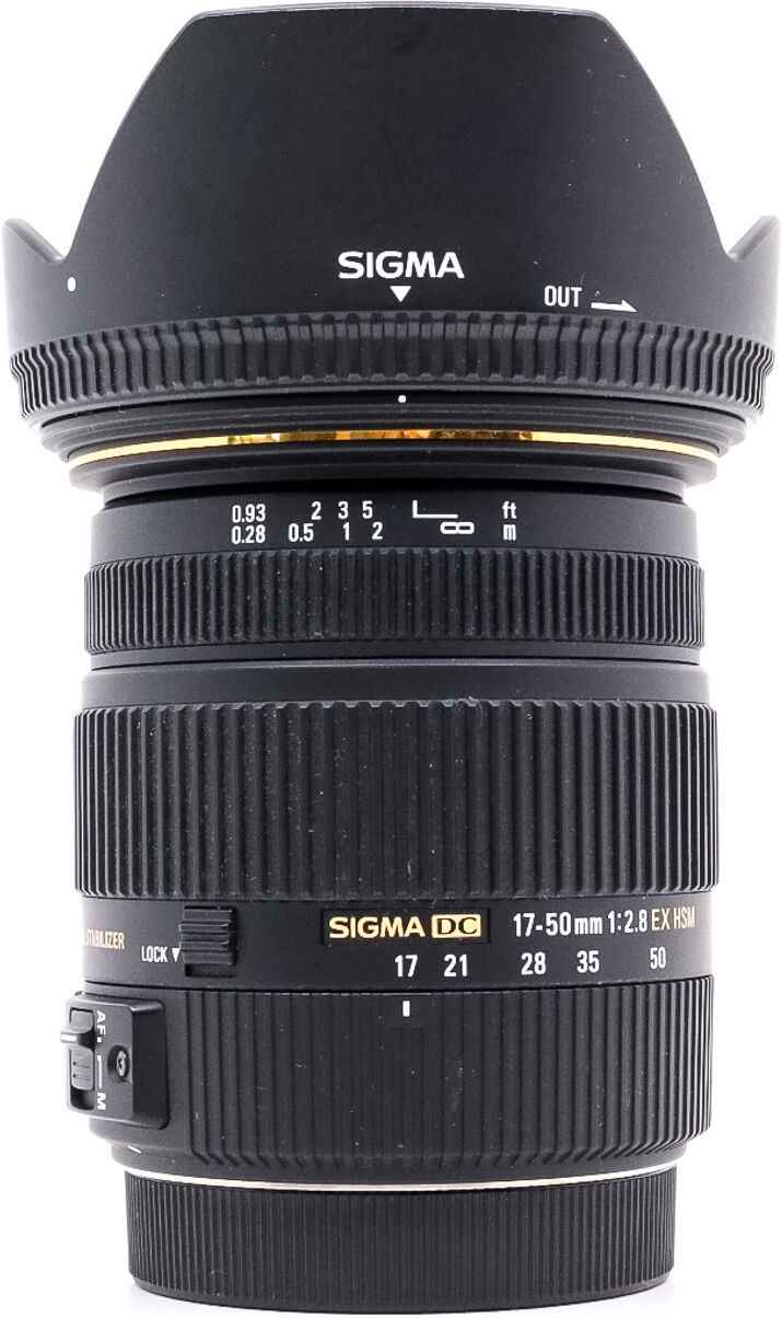 Sigma 17-50mm f/2.8 EX DC OS HSM Canon EF-S Fit (Condition: Excellent)