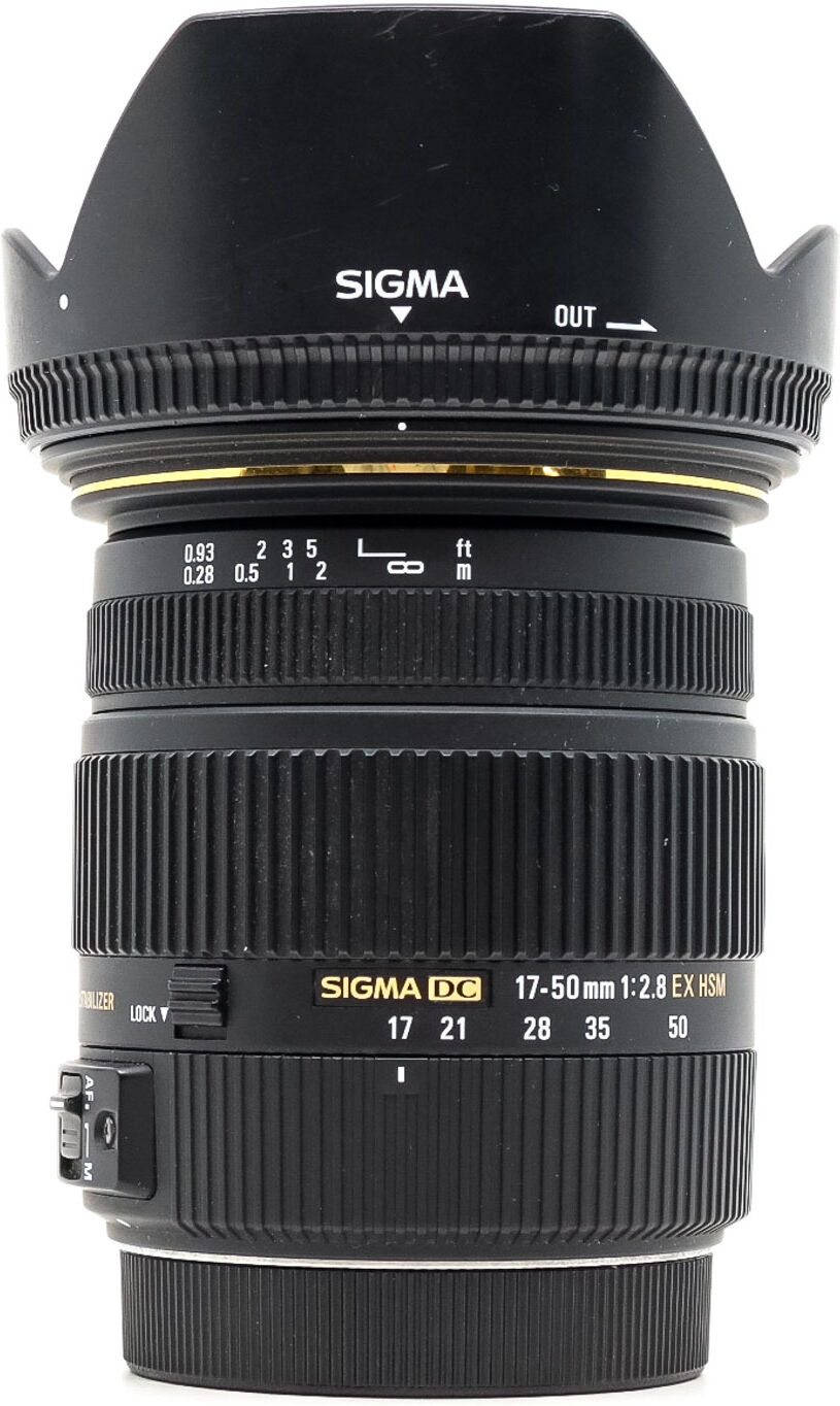 Sigma 17-50mm f/2.8 EX DC OS HSM Canon EF-S Fit (Condition: Excellent)