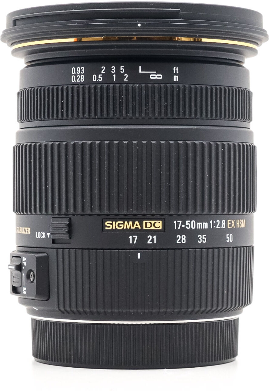 Sigma 17-50mm f/2.8 EX DC OS HSM Canon EF-S Fit (Condition: Like New)