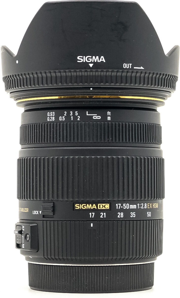 Sigma 17-50mm f/2.8 EX DC OS HSM Canon EF-S Fit (Condition: Excellent)