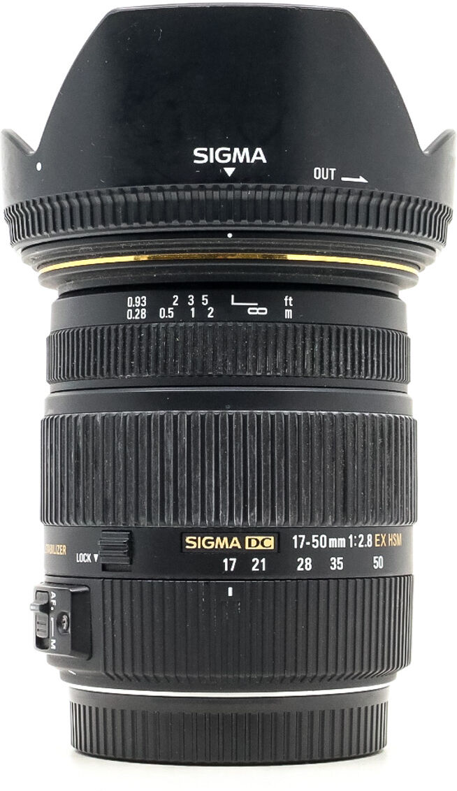 Sigma 17-50mm f/2.8 EX DC OS HSM Canon EF-S Fit (Condition: Good)