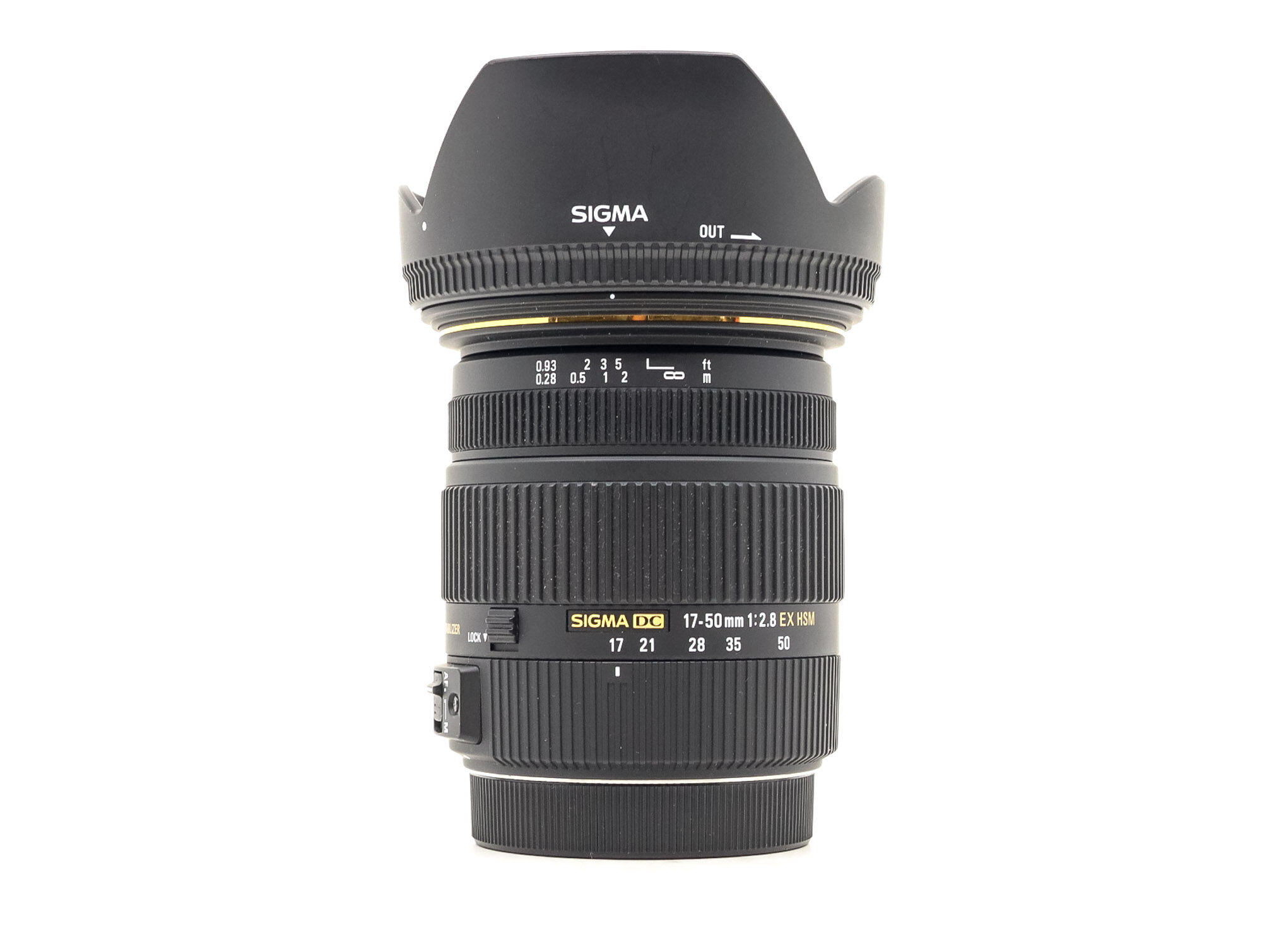 Sigma 17-50mm f/2.8 EX DC OS HSM Canon EF-S Fit (Condition: Like New)