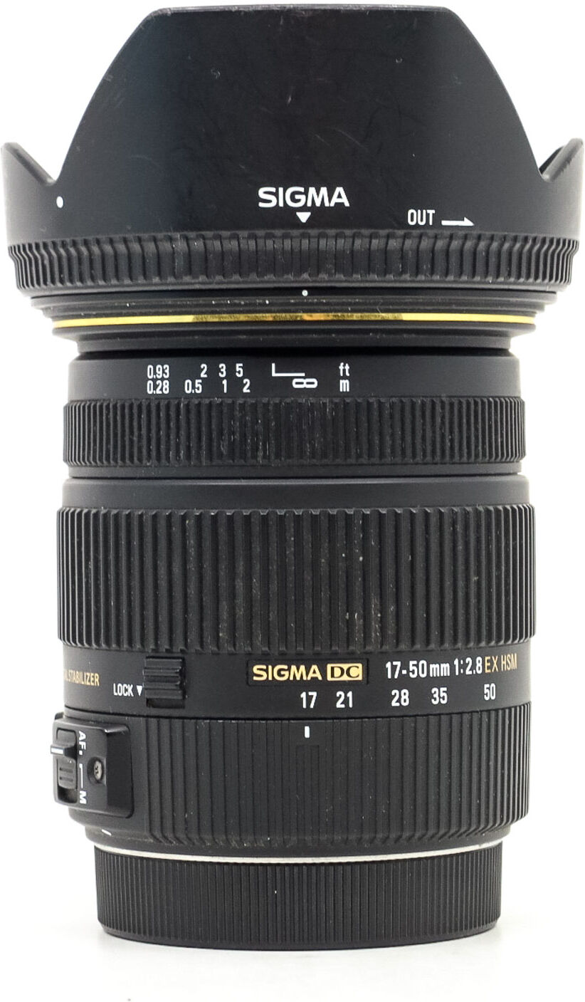 Sigma 17-50mm f/2.8 EX DC OS HSM Canon EF-S Fit (Condition: Good)