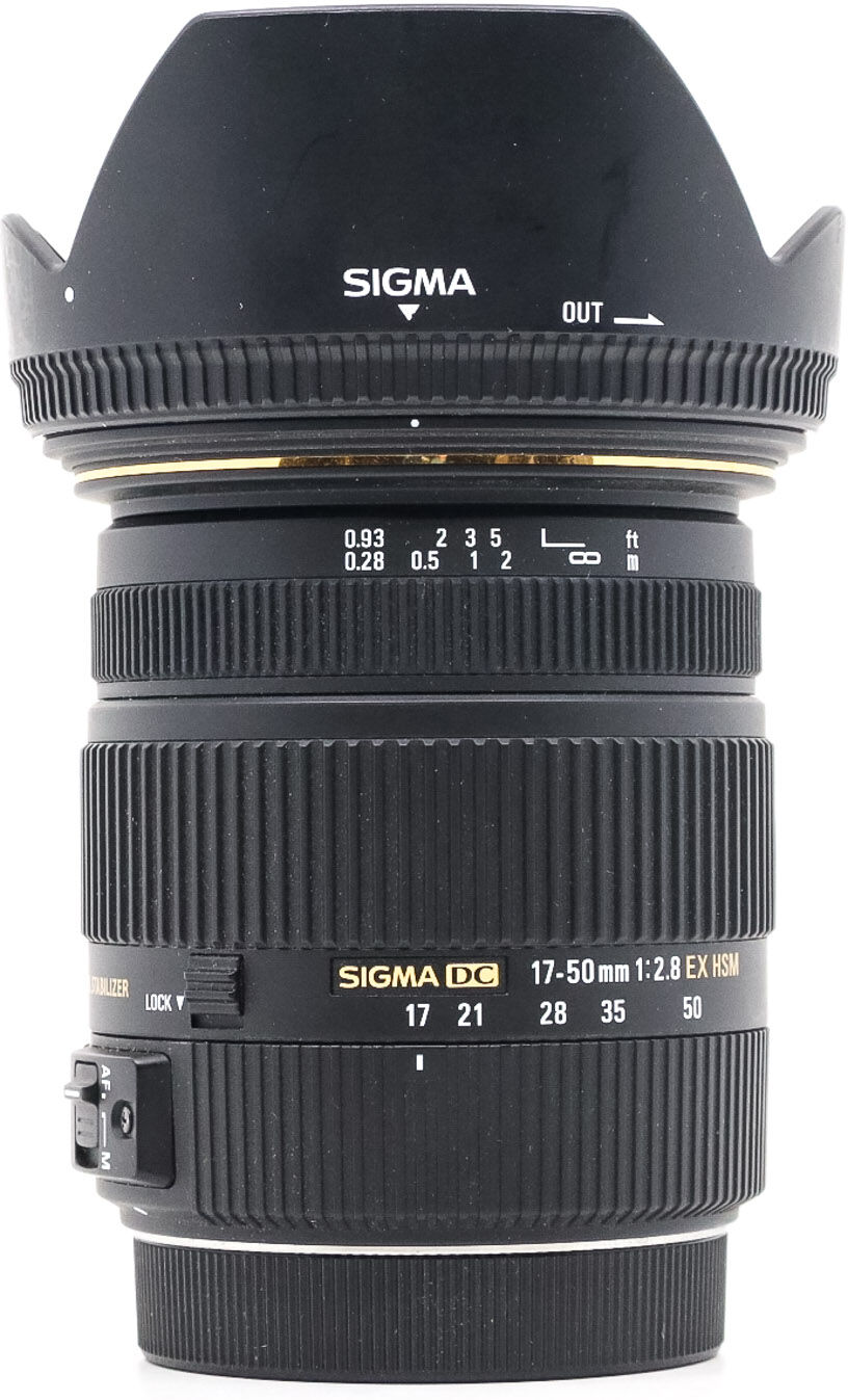 Sigma 17-50mm f/2.8 EX DC OS HSM Canon EF-S Fit (Condition: Excellent)