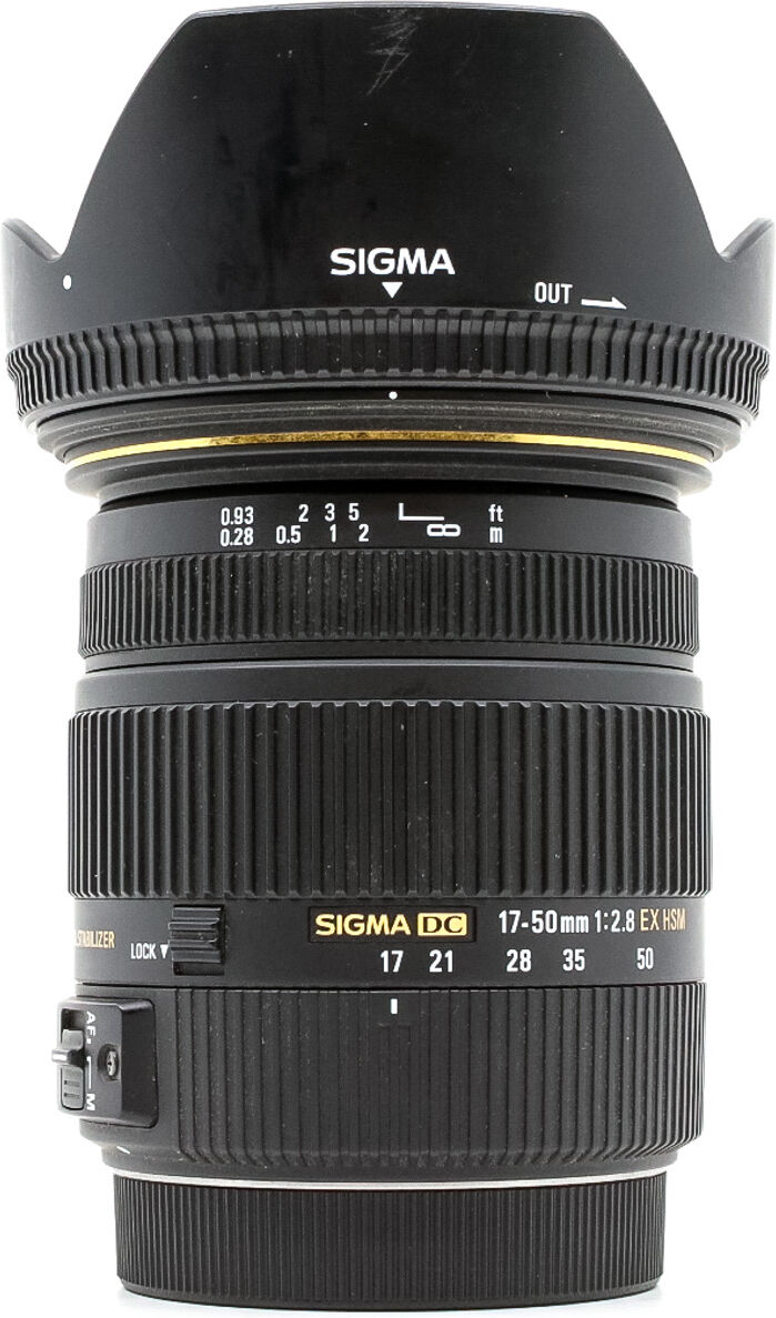 Sigma 17-50mm f/2.8 EX DC OS HSM Canon EF-S Fit (Condition: Good)