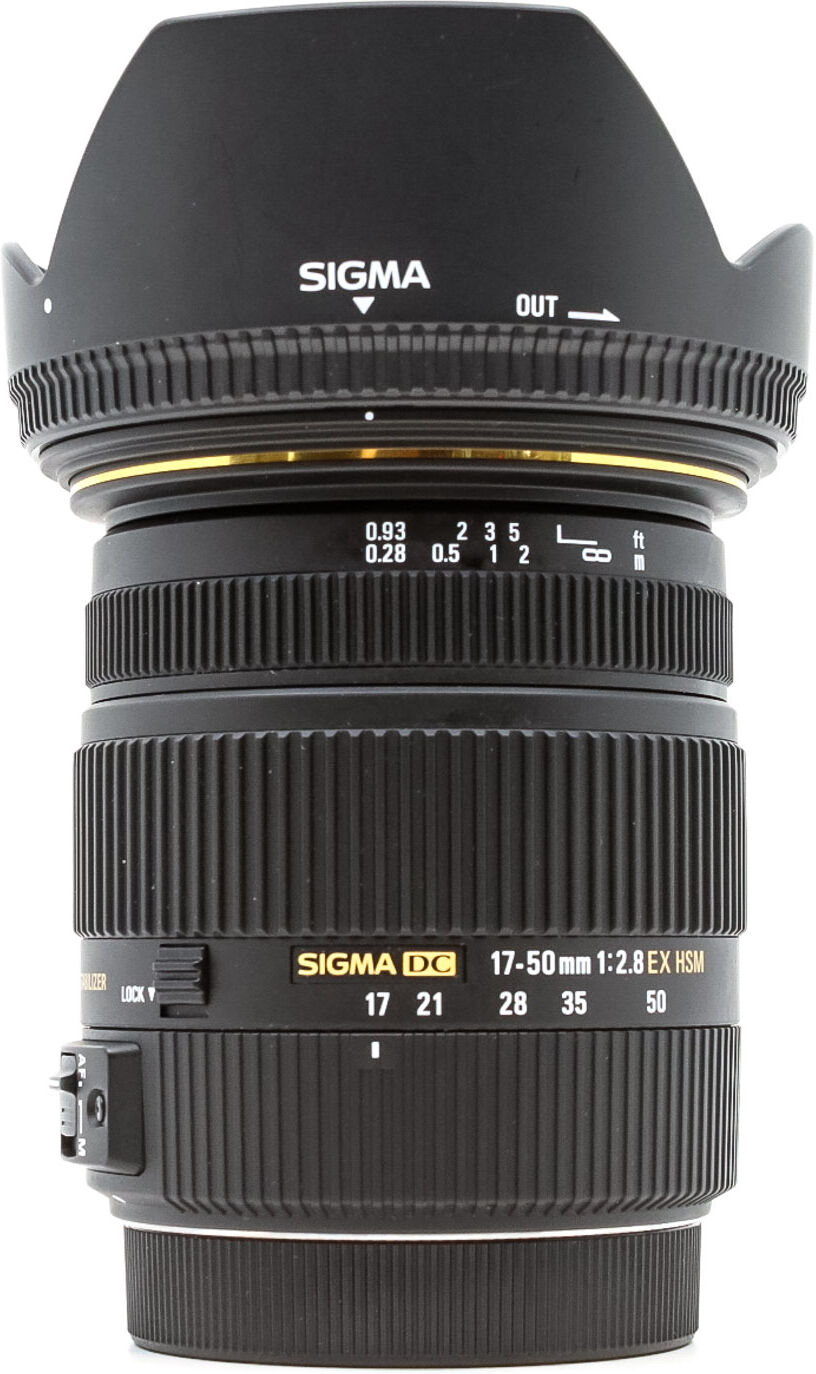 Sigma 17-50mm f/2.8 EX DC OS HSM Canon EF-S Fit (Condition: Excellent)