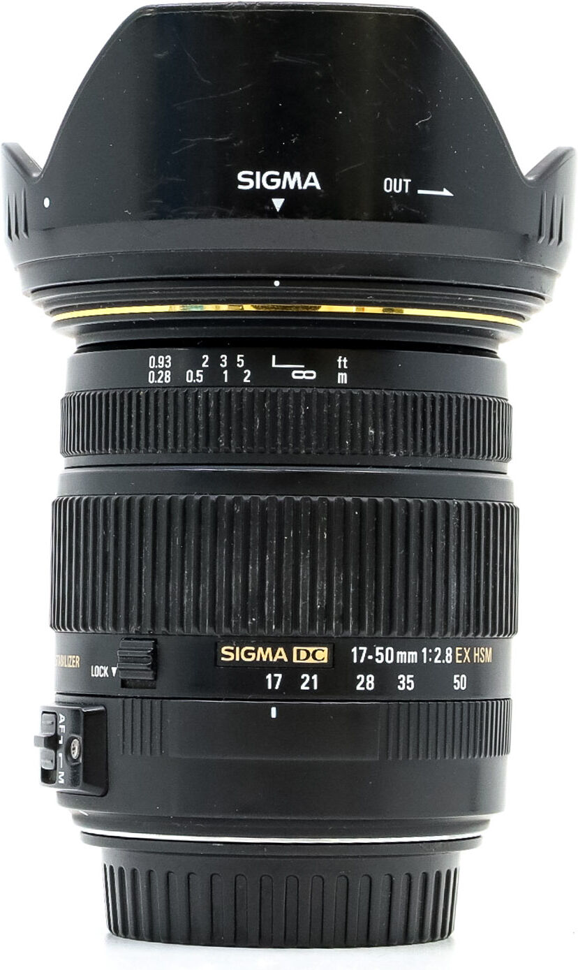 Sigma 17-50mm f/2.8 EX DC OS HSM Canon EF-S Fit (Condition: Good)