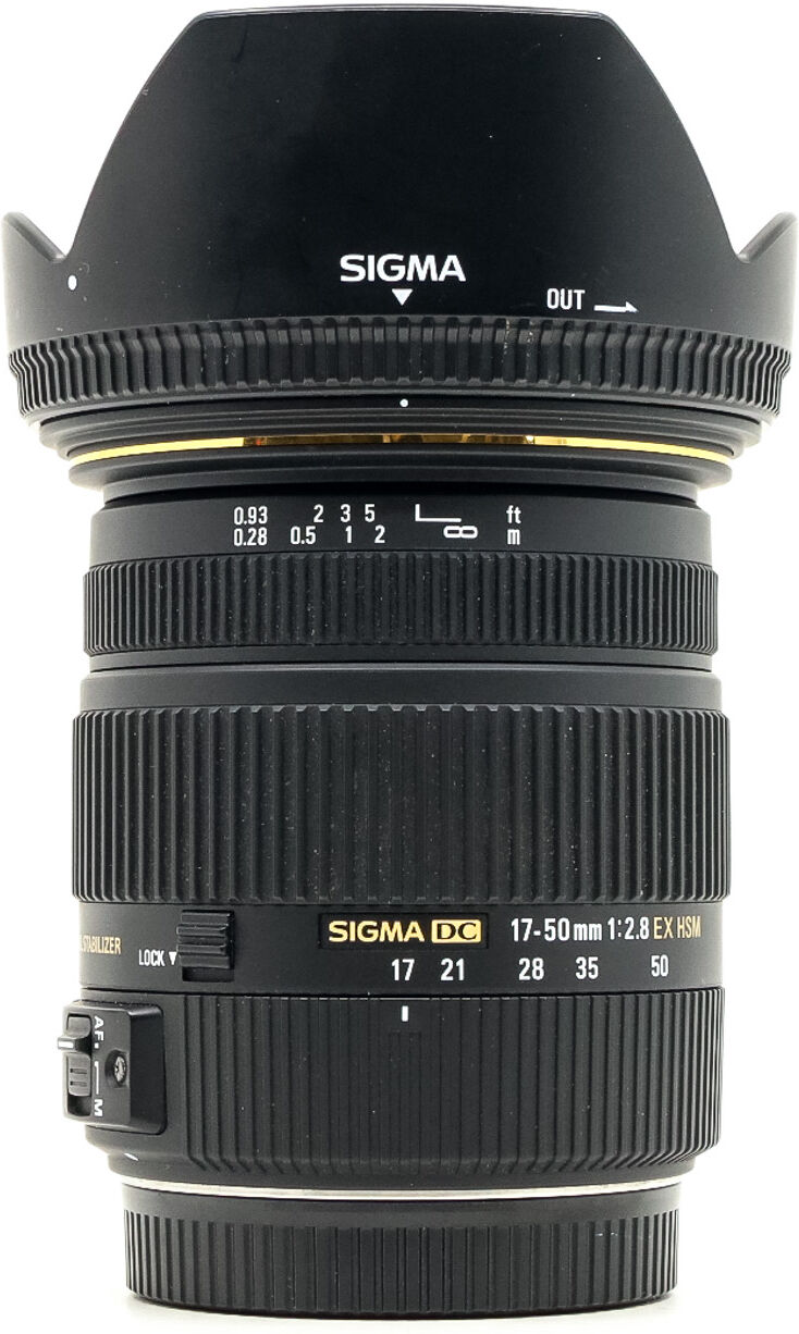 Sigma 17-50mm f/2.8 EX DC OS HSM Canon EF-S Fit (Condition: Excellent)