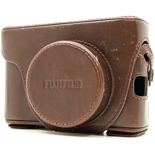 fujifilm x100s/x100t leather case (condition: good)