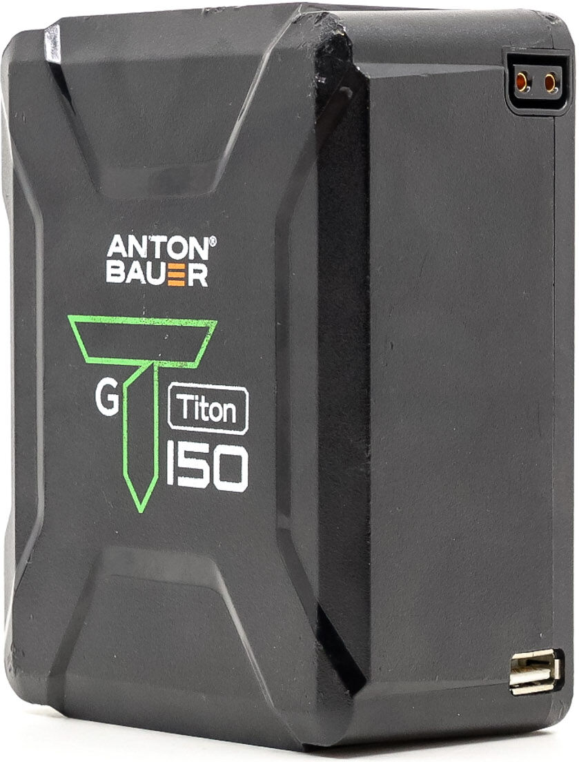 anton bauer titon 150 gold mount lithium-ion battery (condition: well used)