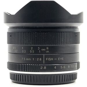 7Artisans 7.5mm f/2.8 Micro Four Thirds Fit (Condition: Excellent)