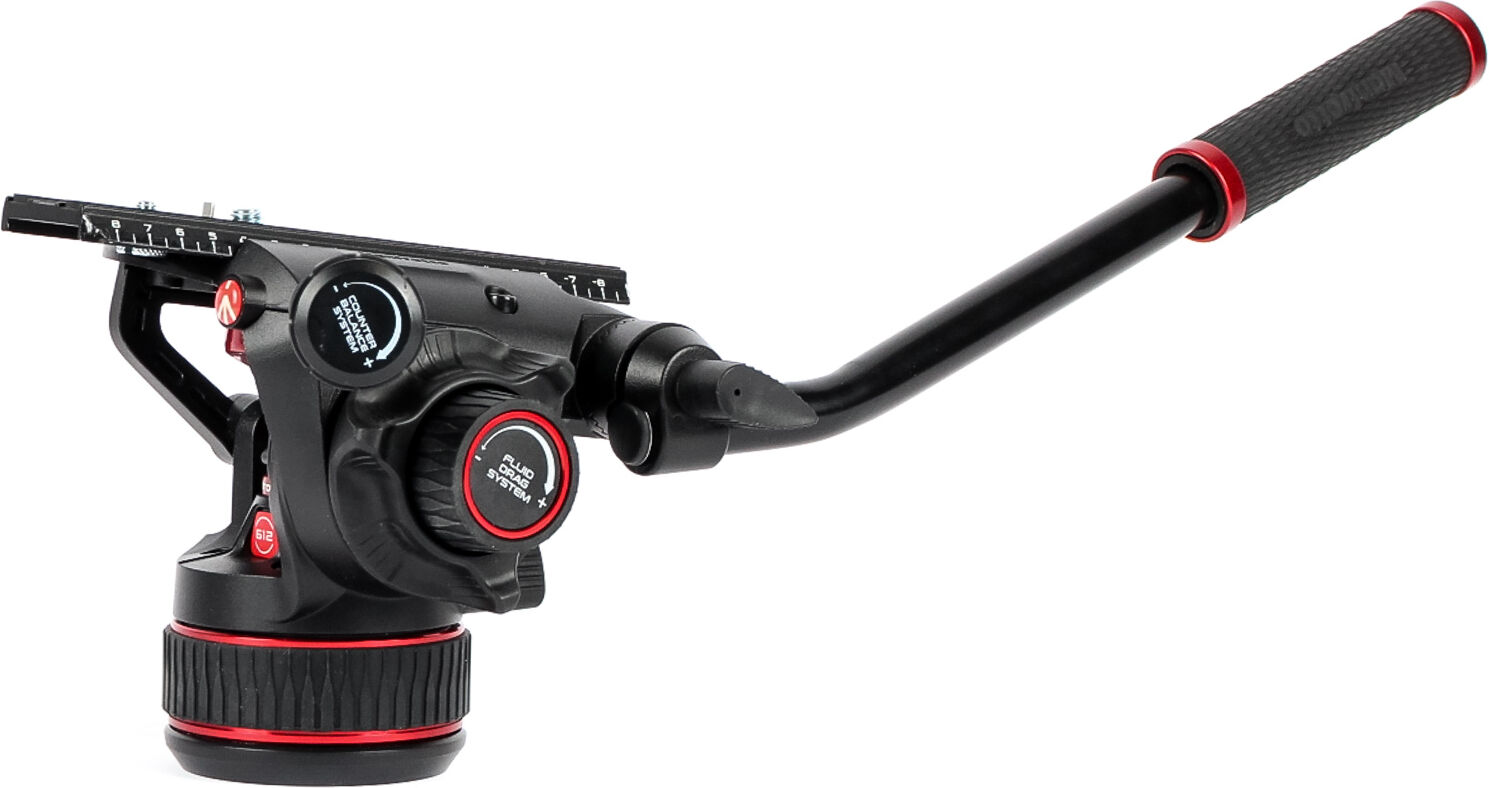 manfrotto nitrotech 612 fluid video head (condition: excellent)