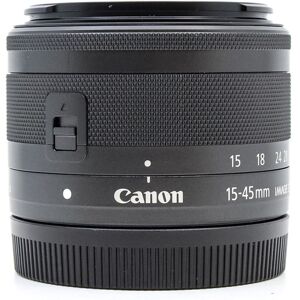 Canon EF-M 15-45mm f/3.5-6.3 IS STM (Condition: Excellent)