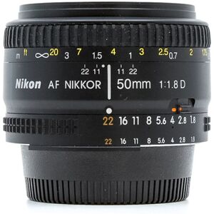 Nikon AF Nikkor 50mm f/1.8D (Condition: Excellent)