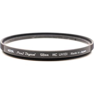 Hoya 58mm Pro 1 Digital DMC UV Filter (Condition: Excellent)