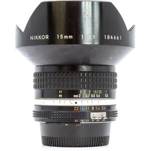 Nikon Ai 15mm f/3.5 (Condition: Well Used)