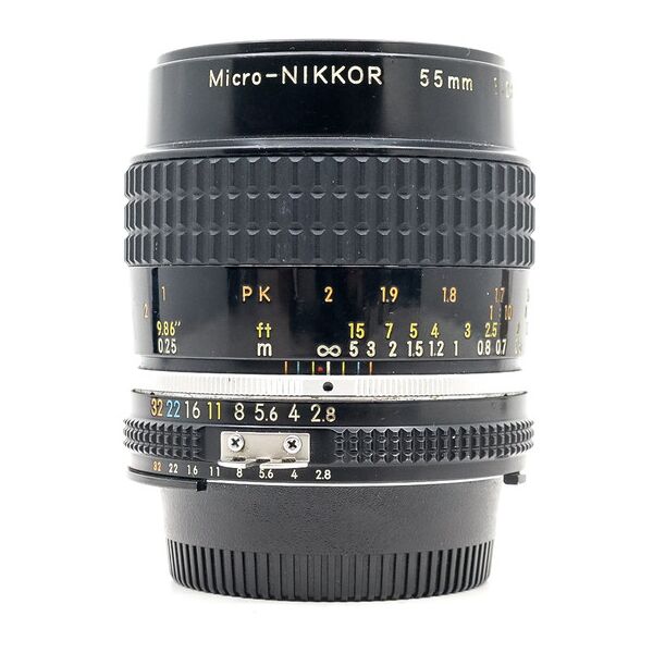 nikon af nikkor 55mm f/2.8 micro (condition: good)