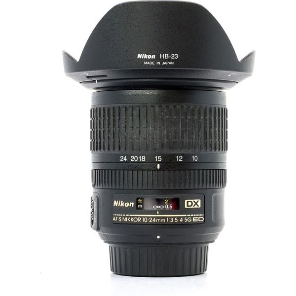 nikon af-s dx nikkor 10-24mm f/3.5-4.5g ed (condition: excellent)