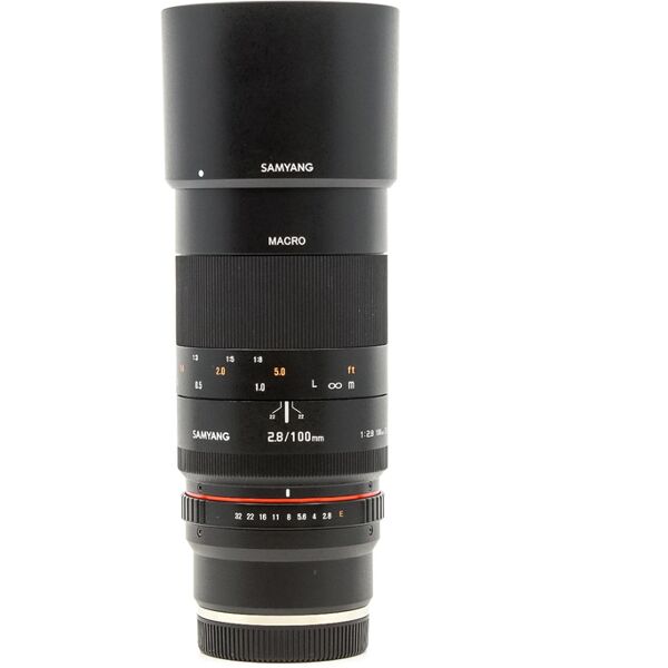 samyang 100mm f/2.8 ed umc macro sony fe fit (condition: like new)