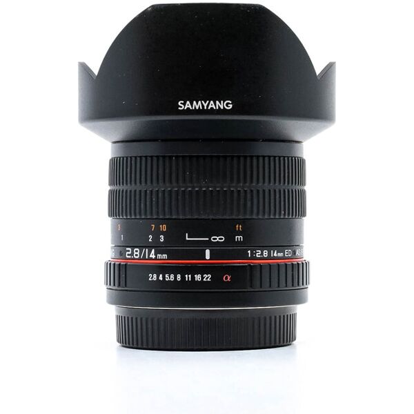 samyang 14mm f/2.8 if ed umc sony a fit (condition: like new)