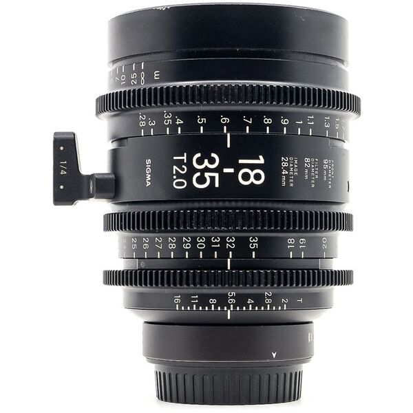 sigma 18-35mm t2 cine canon ef fit (condition: good)