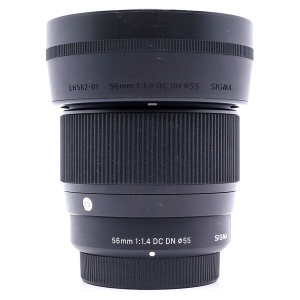 sigma 56mm f/1.4 dc dn contemporary micro four thirds fit (condition: excellent)