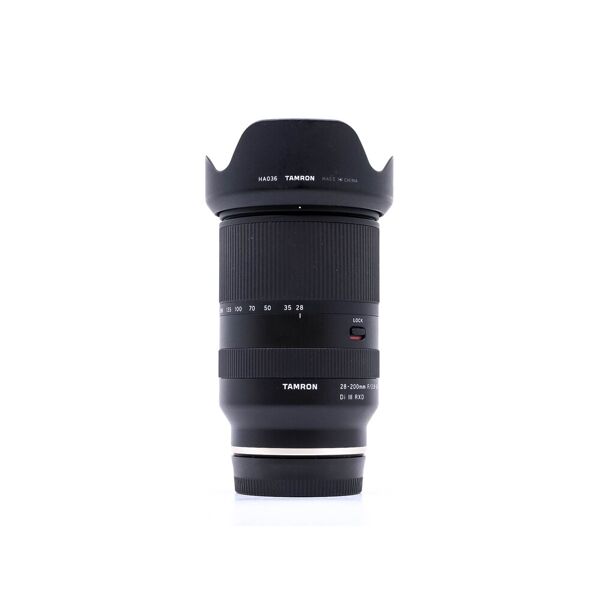 tamron 28-200mm f/2.8-5.6 di iii rxd sony fe fit (condition: excellent)