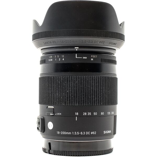 sigma 18-200mm f/3.5-6.3 dc macro hsm contemporary sony a fit (condition: excellent)