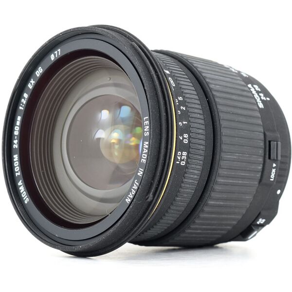 sigma 24-60mm f/2.8 ex dg canon ef fit (condition: excellent)