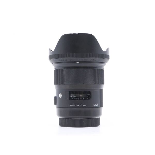 sigma 24mm f/1.4 dg hsm art canon ef fit (condition: good)