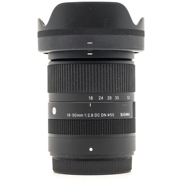 sigma 18-50mm f/2.8 dc dn contemporary fujifilm x fit (condition: excellent)