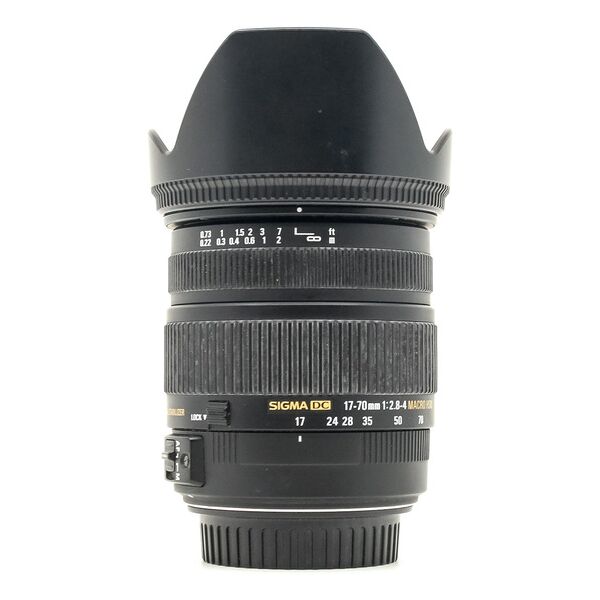 sigma 17-70mm f/2.8-4 dc macro os hsm canon ef-s fit (condition: excellent)