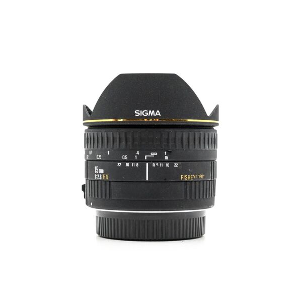 sigma 15mm f/2.8 ex dg fisheye sa fit (condition: well used)