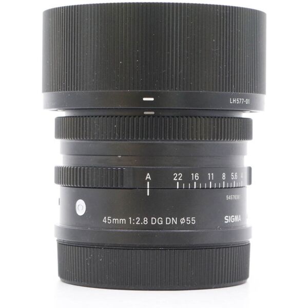 sigma 45mm f/2.8 dg dn contemporary l fit (condition: excellent)