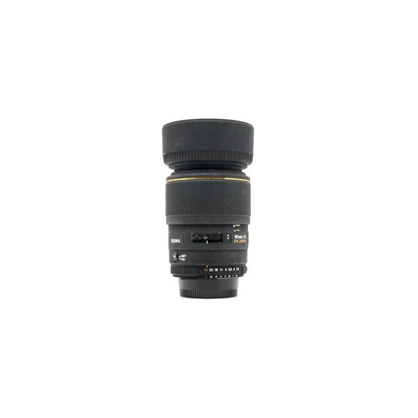 sigma 105mm f/2.8 ex dg macro nikon fit (condition: good)