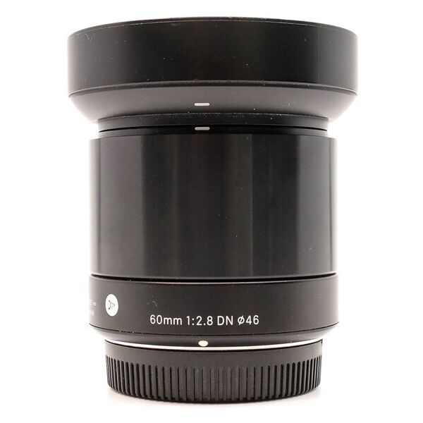 sigma 60mm f/2.8 dn art micro four thirds fit (condition: excellent)