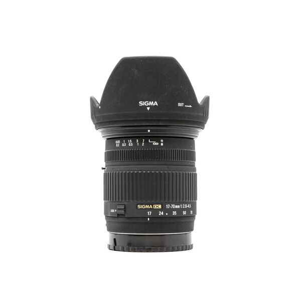 sigma 17-70mm f/2.8-4.5 dc macro sony a fit (condition: well used)