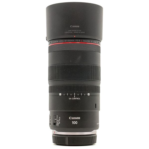 canon rf 100mm f/2.8 l macro is usm (condition: like new)