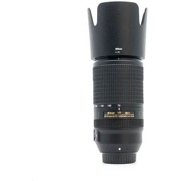 nikon af-p nikkor 70-300mm f/4.5-5.6e ed vr (condition: excellent)