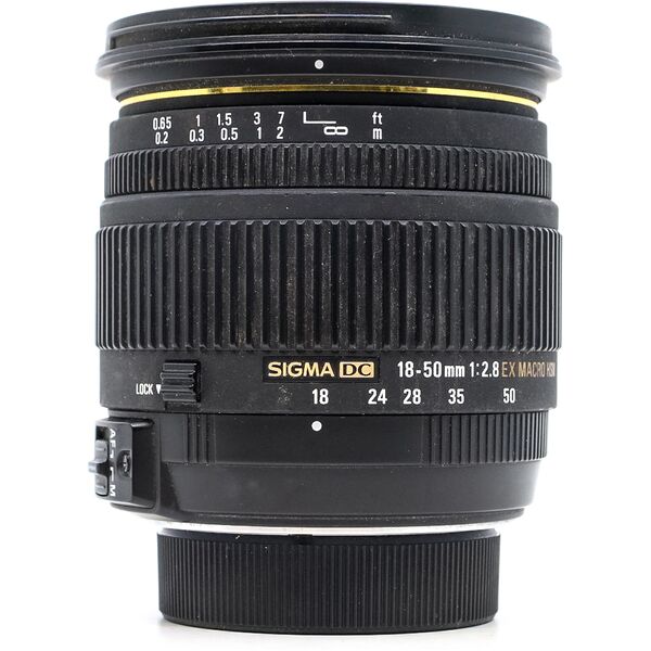 sigma 18-50mm f/2.8 ex dc macro nikon fit (condition: good)