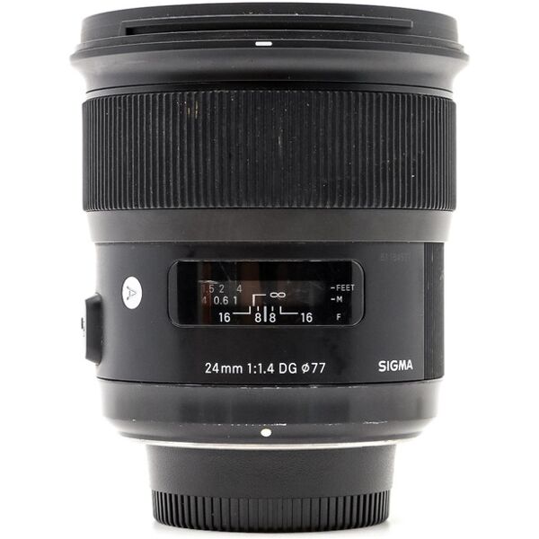 sigma 24mm f/1.4 dg hsm art nikon fit (condition: good)