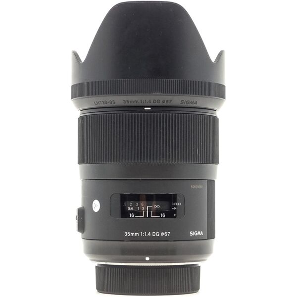 sigma 35mm f/1.4 dg hsm art nikon fit (condition: excellent)