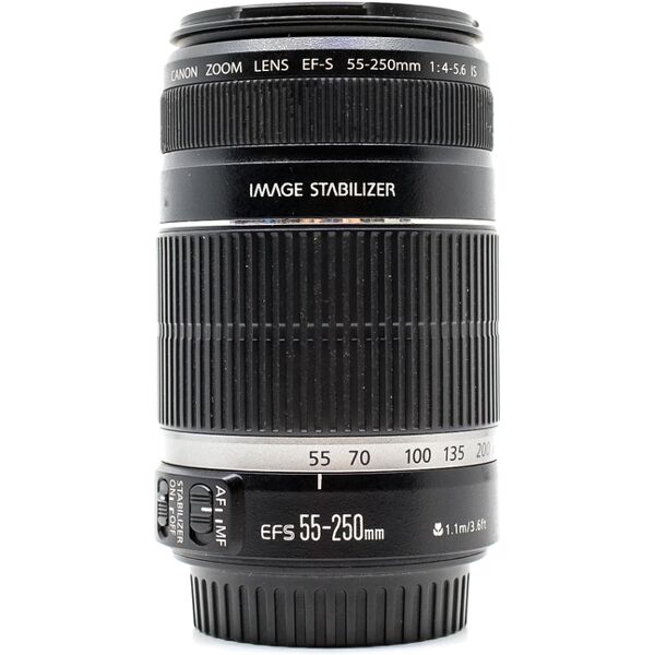 canon ef-s 55-250mm f/4-5.6 is (condition: well used)