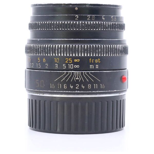 leica 50mm f/2 summicron-m [11826] (condition: heavily used)