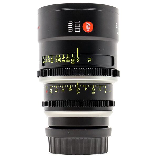 leica cine 100mm t1.4 summilux-c pl fit (condition: excellent)