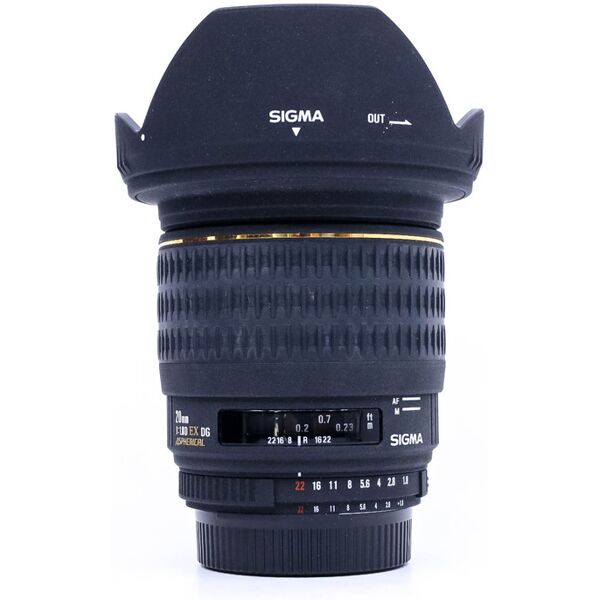 sigma 20mm f/1.8 ex dg nikon fit (condition: excellent)