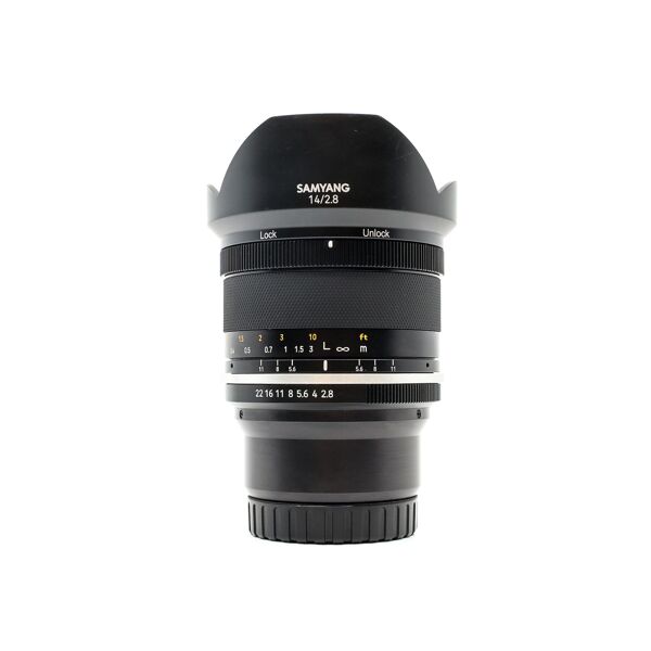 samyang mf 14mm f/2.8 mk2 canon ef-m fit (condition: like new)